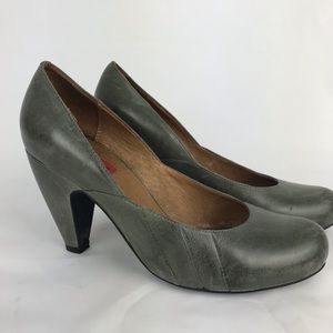 Miz Mooz Vintage Inspired Leather Heels ‘Sunset’